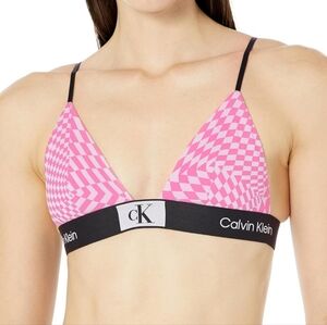 CALVIN KLEIN💗 1996 Unlined Triangle Bralette SIZE M